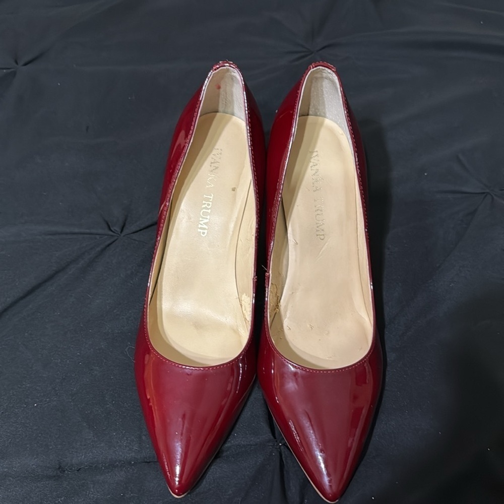 Ivanka Trump Patent Leather Heels - Picture 2 of 14